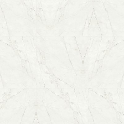 Qualis Ceramica Royal Stoneworks 24X24 Cloudstone White Polished - Grid