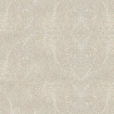 Marble Systems Fawn Grey Polished Porcelain Backed Marble Tile 24x24 - Fawn Grey - 24" x 24" x 1/2"