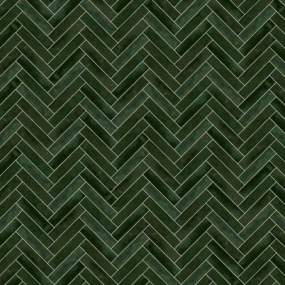 Qualis Ceramica Manhattan Greenwich Green 2X9 - 2" x 9"