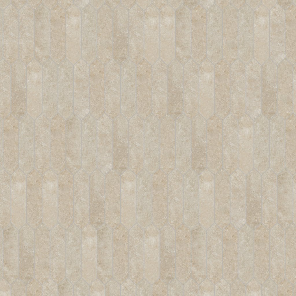 American Olean Historic Limestone - Native, Picket, 3X12, Matte (HS11) - Native
