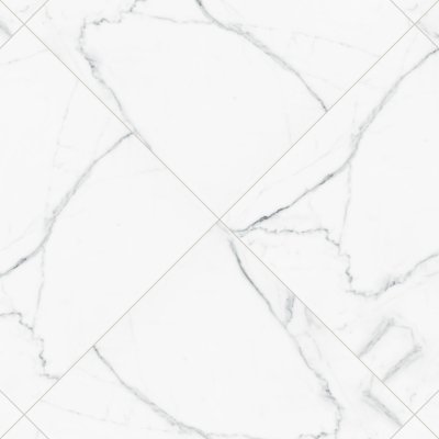 Qualis Ceramica Royal Stoneworks 36X36 Grandvein White Honed - Herringbone