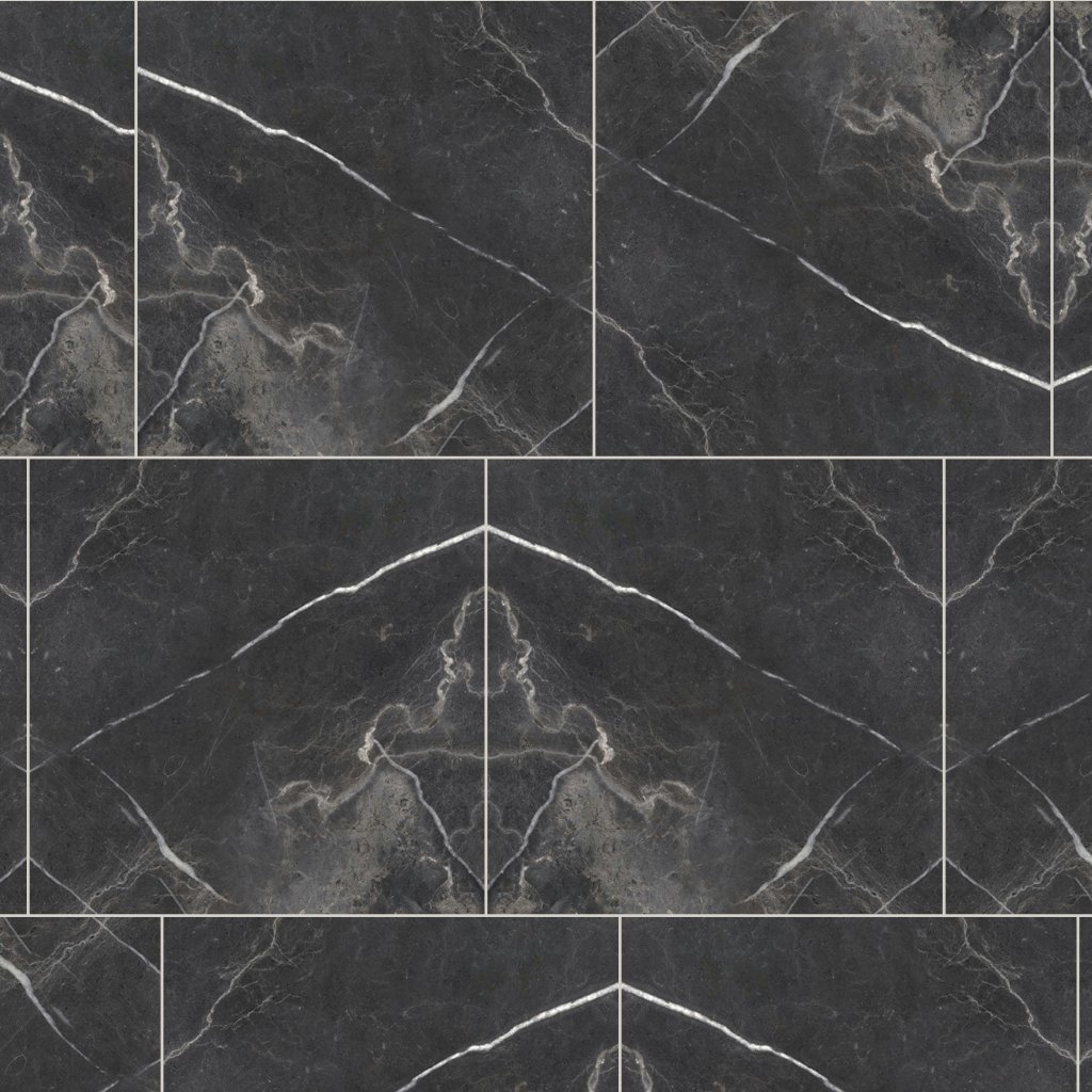 Qualis Ceramica Royal Stoneworks 24X24 Tuscan Forge Vein Honed