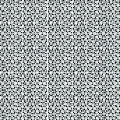 Qualis Ceramica 5/8X5/8 Midnight Mosaic - 12" x 12"