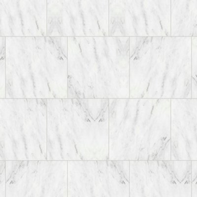 Qualis Ceramica Bianco Venatino 18x18 Polished - Alternating 1/3