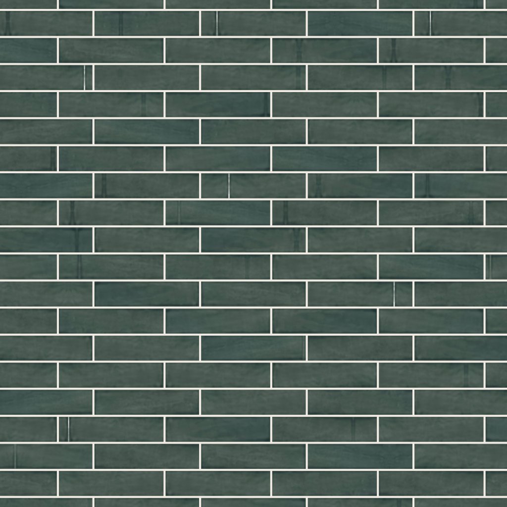 Qualis Ceramica Chateau Brilliant Emerald Glossy 3X12W
