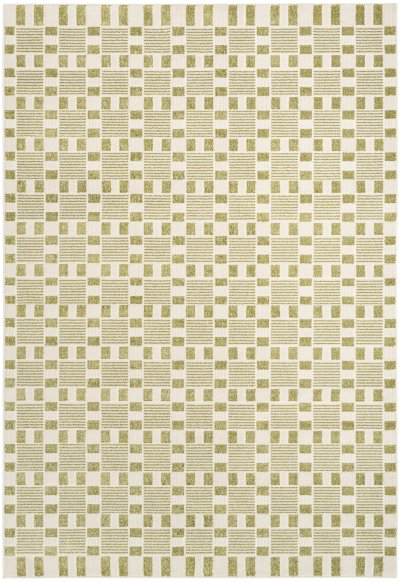 Nourison Home Nourison Nordic NRC13 4' x 6' Green Modern Indoor Rug - 4' x 6'