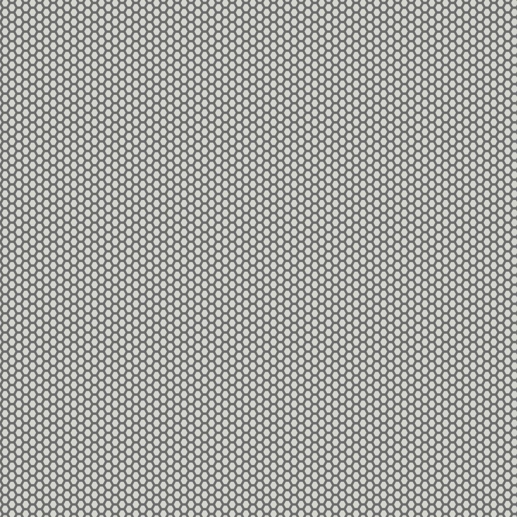 Qualis Ceramica Traditions Warm Grey 1" Hexagon Matt Mosaic - Warm Grey