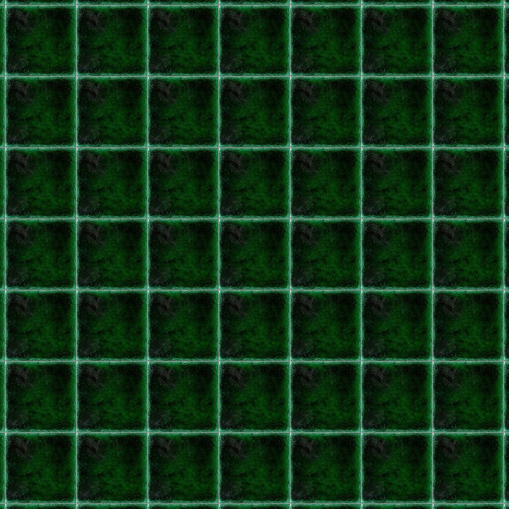 Marble Systems Forest Crackled Ceramic Tile 8x8 - Forest