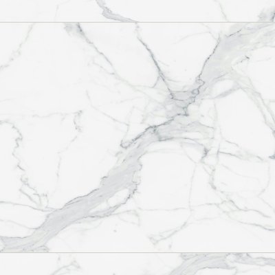Qualis Ceramica Royal Stoneworks 48X110 Grandvein White Honed - 48" x 110"