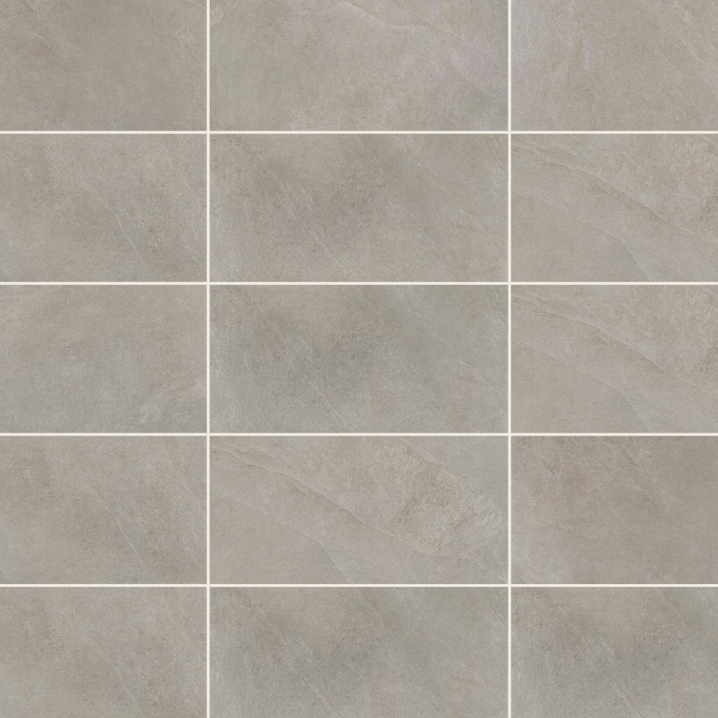 Qualis Ceramica California Slate Slate Avalon Grey 12X24