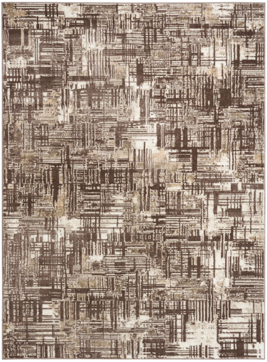 Nourison Home Nourison Dekor DEK11 4' x 6' Brown Modern Indoor Rug