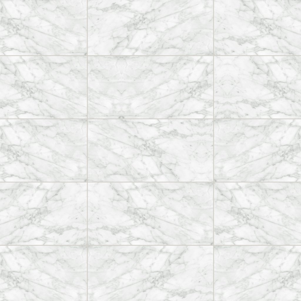 Qualis Ceramica Plata 12x24 Carrara Abisso Matte
