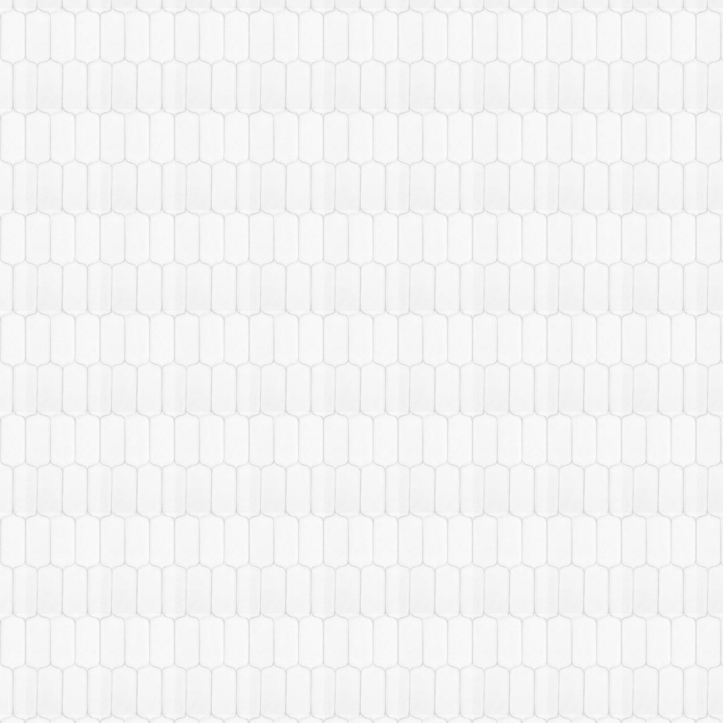 Marble Systems Satin Cotton Matte Tear Field Ceramic Tile 3 5/8x8 - Satin Cotton