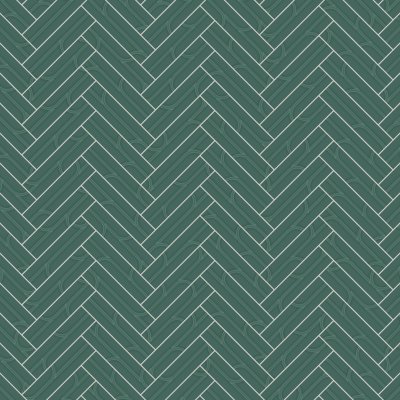 Qualis Ceramica Geometra 3x12 Emerald Ivy - 3" x 12"