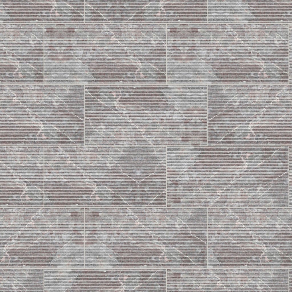 Qualis Ceramica Sereno Burgundy 12x24 Curva