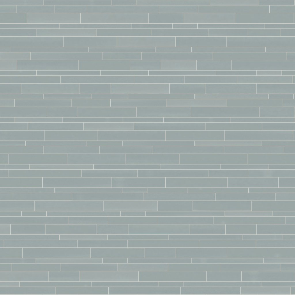 Qualis Ceramica Element Shadow Random Strip Mosaic