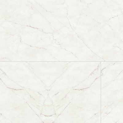 Qualis Ceramica Royal Stoneworks 48X110 Cloudstone White Polished - Alternating 1/3