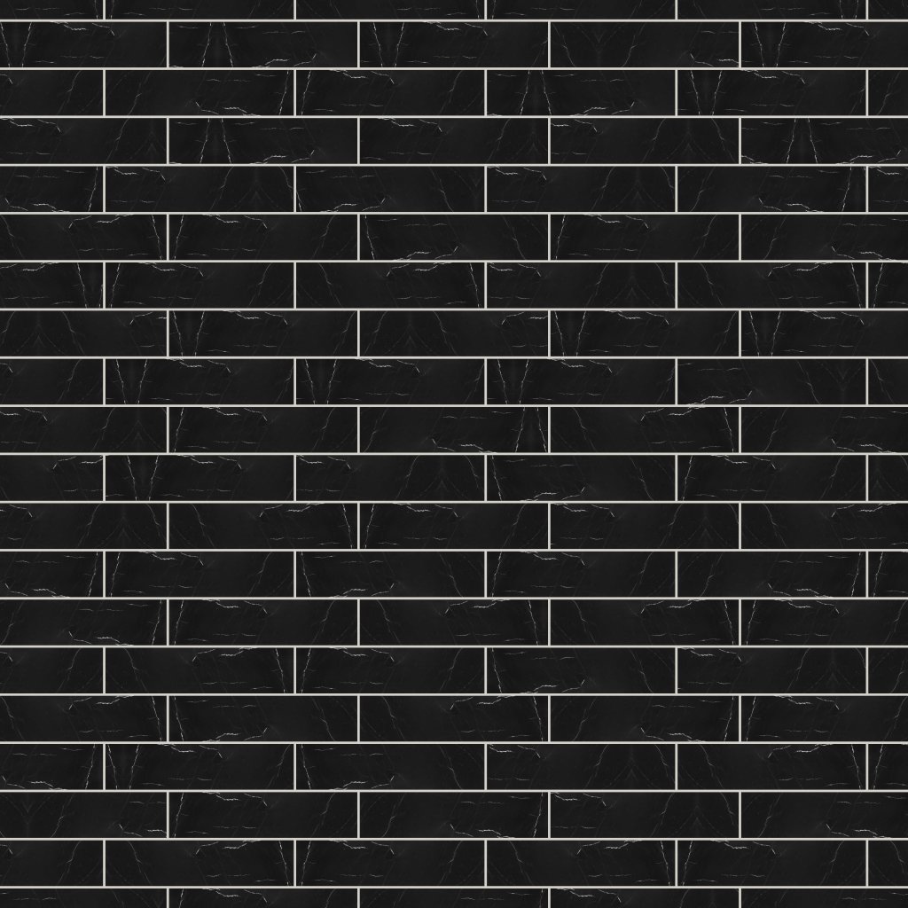 Qualis Ceramica Galaxia Nero 3x12