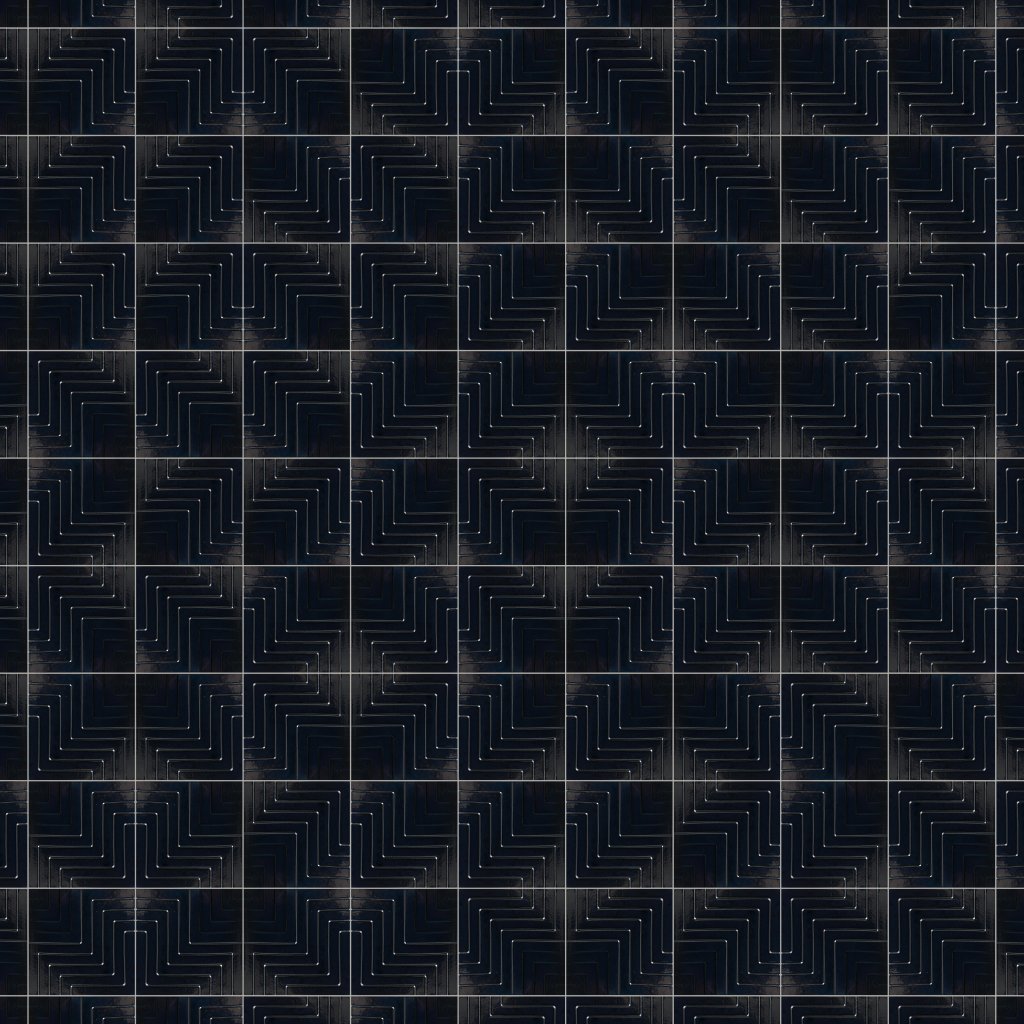 Marble Systems Scarab Metallic Ceramic Tile 6x6 - Scarab