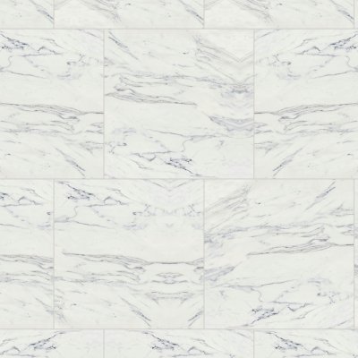 Qualis Ceramica Royal Stoneworks 24X24 Regal White Vein Polished - Alternating 1/3