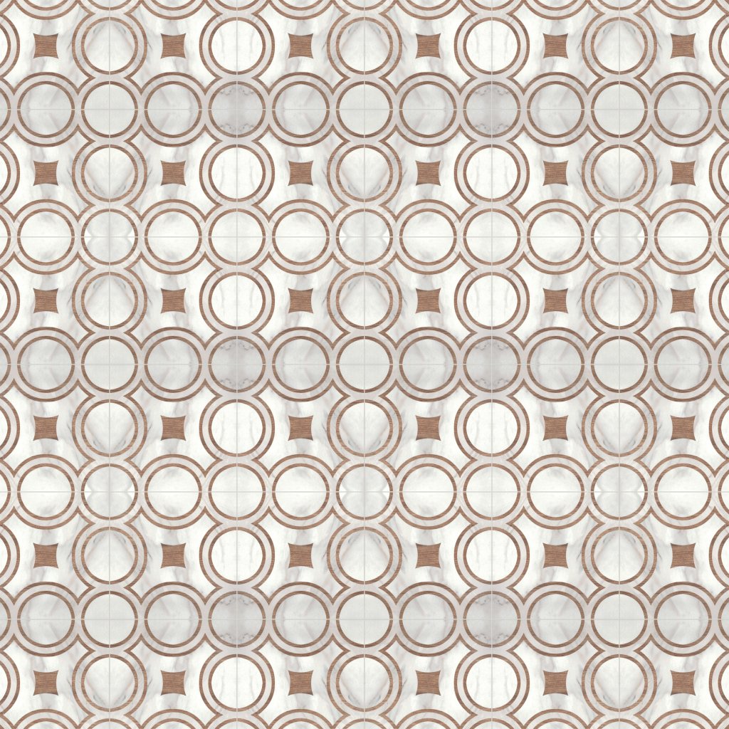 Qualis Ceramica Intarsio Tivoli 10X10