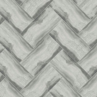 Qualis Ceramica Volcana Notte 12x24 - Herringbone
