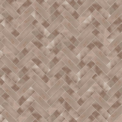 Qualis Ceramica Miami Coral Gables Terracotta - Herringbone