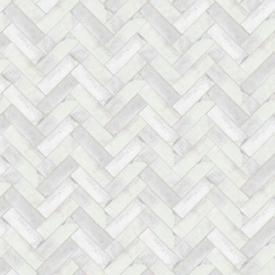 Qualis Ceramica Riviera Tileworks Hampton Collection Salt - Herringbone