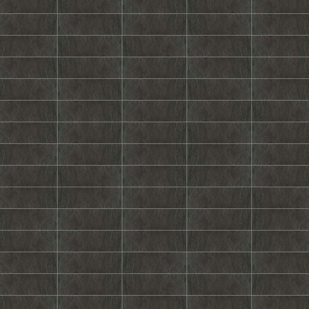 Marble Systems Slate Textured Subway Slate Look Porcelain Tile 4x12 - Slate