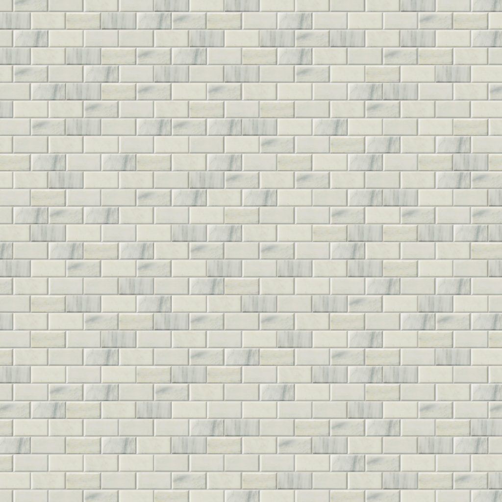 MSI Arabescato Subway Tile 2X4 - Carrara