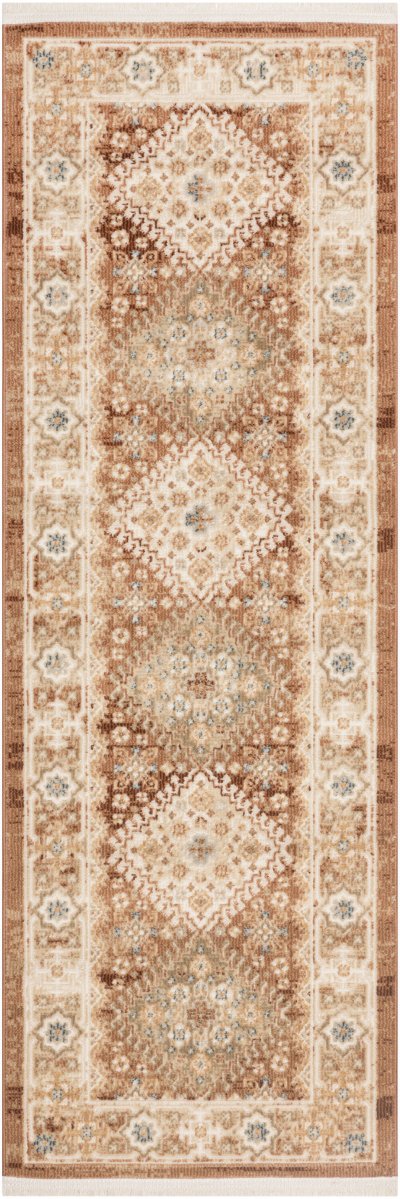 Nourison Home Nourison Pardis PRD04 4' x 6' Rust Vintage Indoor Rug - 2' x 6'