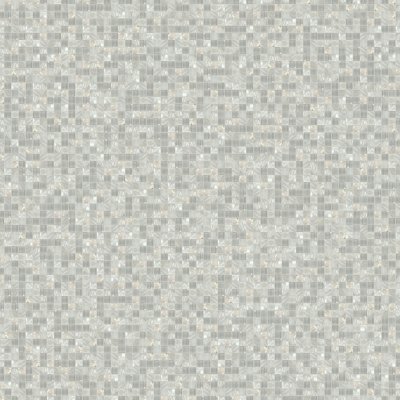 Qualis Ceramica Riviera Tileworks Chelsea Mother of Pearl Glass Marble White Mix Mosaic - 11.7"x 11.7"
