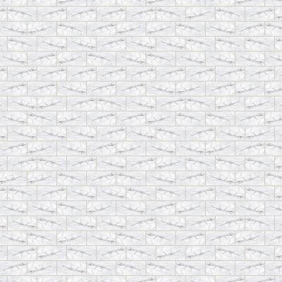 Qualis Ceramica Classic 3X6 Matte Carrara - Alternating 1/3