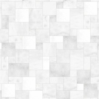 Qualis Ceramica Bianco Venatino Mini Versailles Honed Mosaic - 12" x 12"