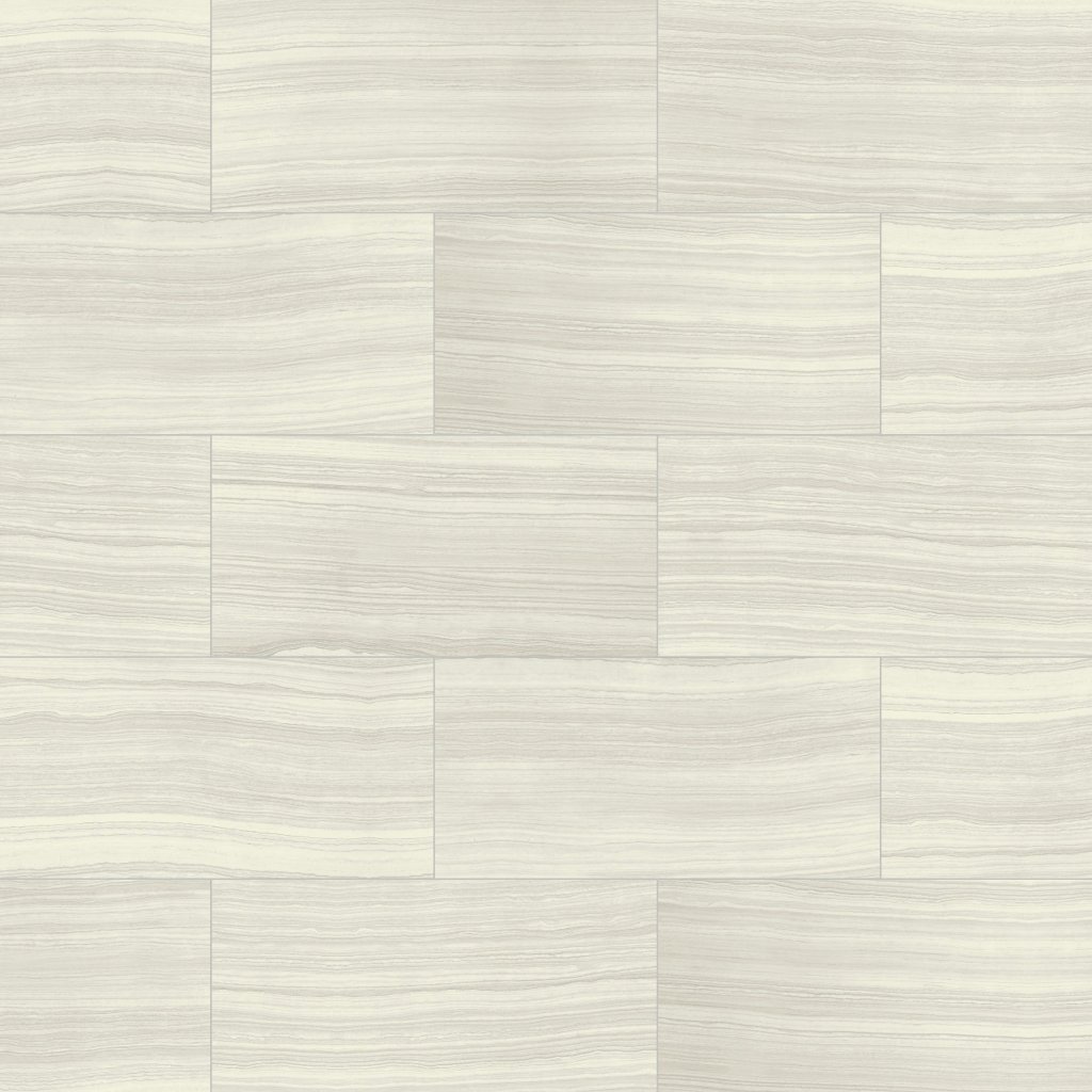 Daltile Santino Bianco Puro, Rectangle, 12X24, Matte - Bianco Puro