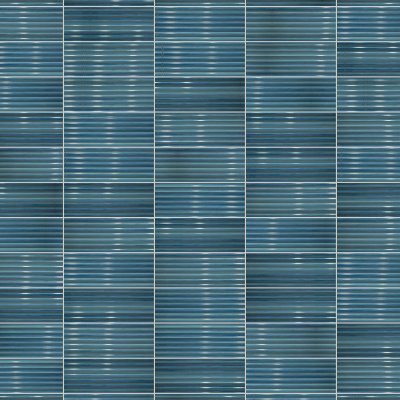 Qualis Ceramica Sausalito 5X13 Ocean - Grid