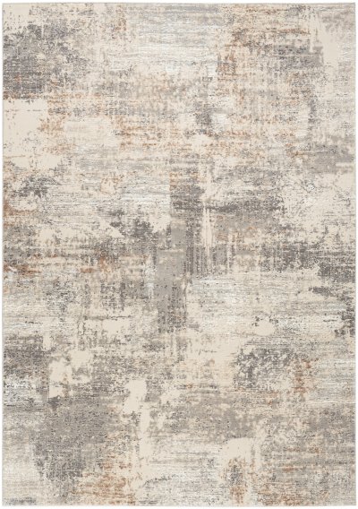Nourison Home Nourison Sustainable Trends SUT04 5'3" x 7'3" Beige Grey Modern Indoor Rug - 6' x 9'