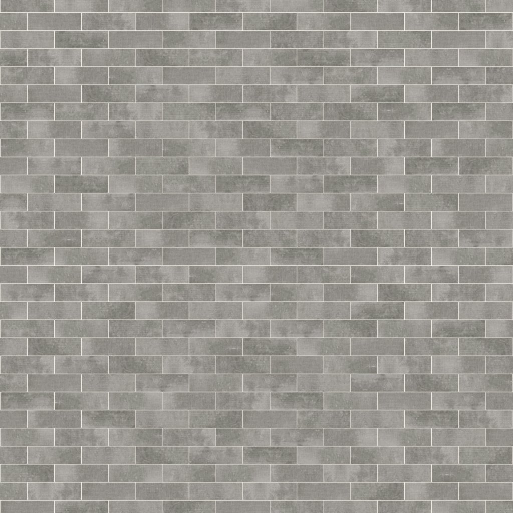 Qualis Ceramica Urban Park Ave Graphite 2X6 Mosaic