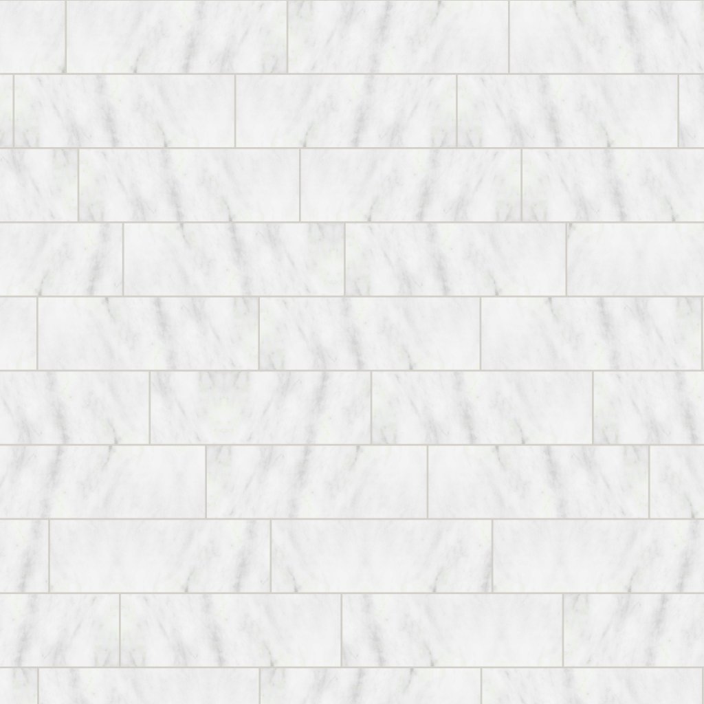 Qualis Ceramica Bianco Venatino 6x18 Polished