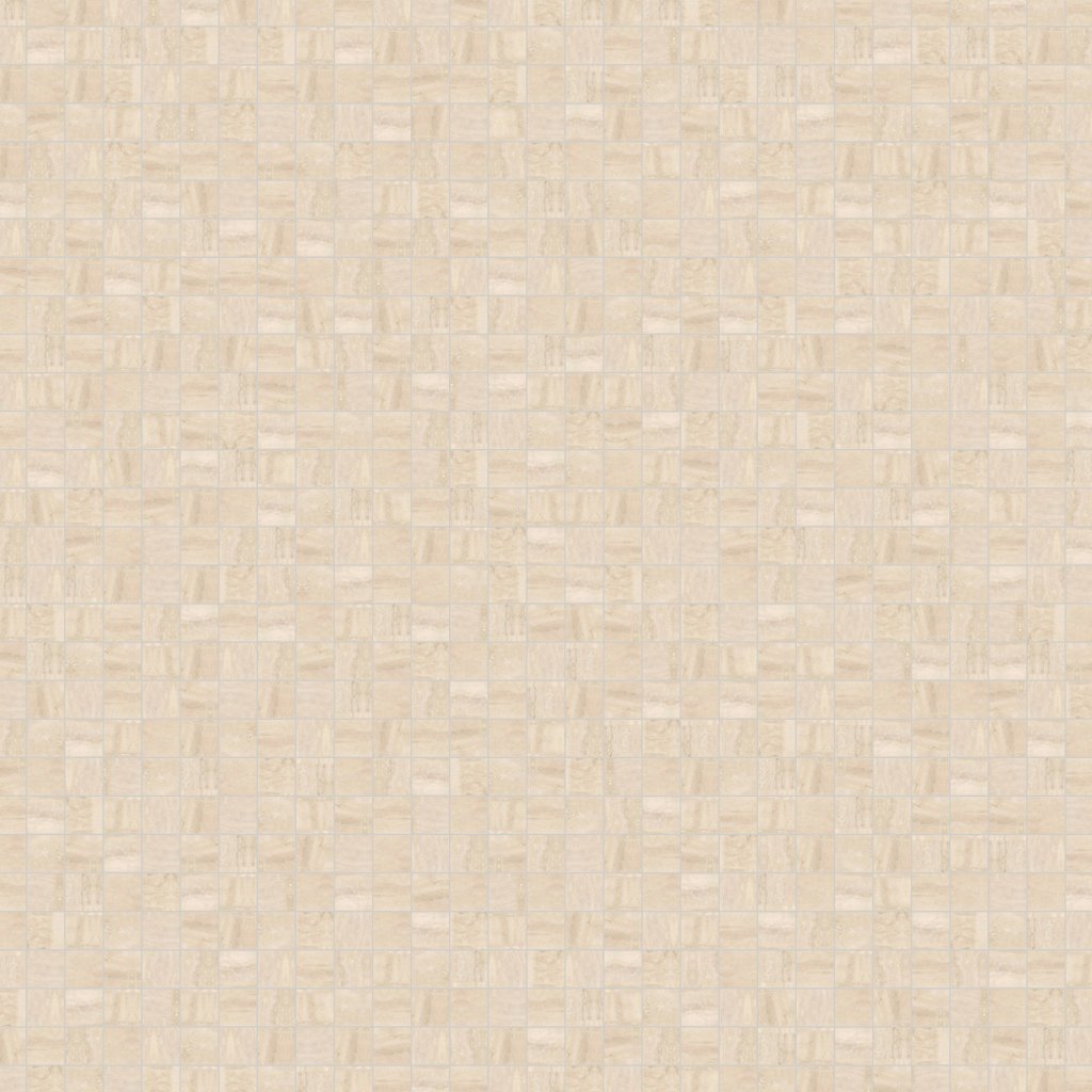 Qualis Ceramica Nevada Polished 2x2" Crema Navona - Beige
