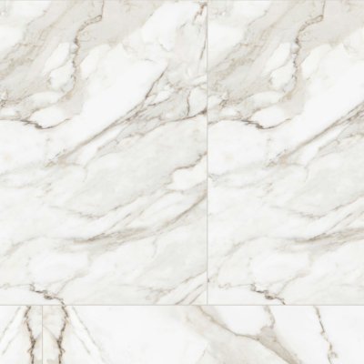 Qualis Ceramica Royal Stoneworks 48X110 Calacatta Royale Polished - 48" x 110"