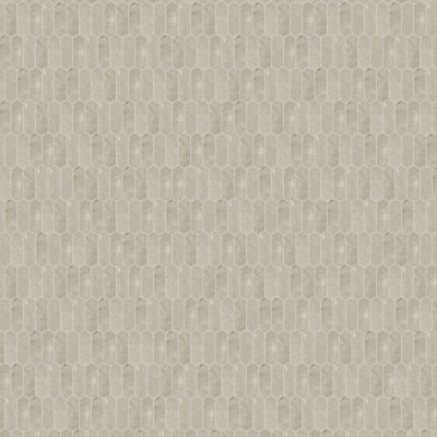 Qualis Ceramica Ritz Gray 2x6 Picket Mosaic - 10.5"x12"
