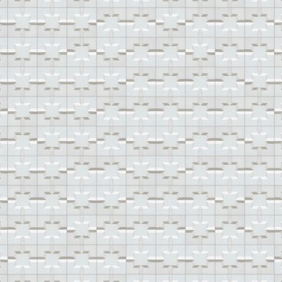 Marble Systems Royal White Glossy Link Ceramic Accent Tiles 6x6 - Royal White - 6" x 6" x 3/8"