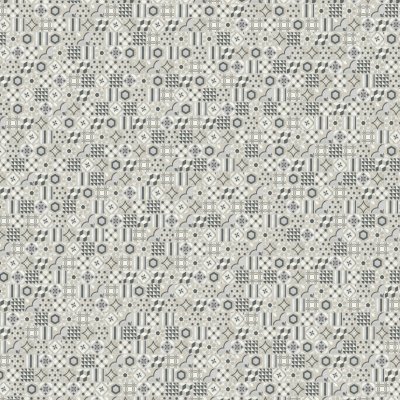 Qualis Ceramica Form 8x8 Sand Deco Blend - Alternating 1/3