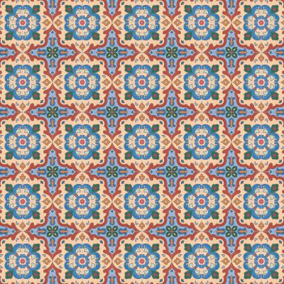 Marble Systems 418 A Glazed Ceramic Tile 6x6 - 418 A - 6" x 6" x 3/8"