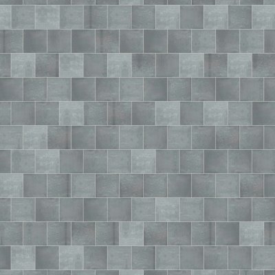 Qualis Ceramica Morocco 5x5 Grey Gloss - Alternating 1/2