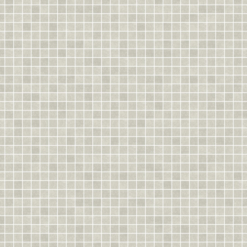 Qualis Ceramica Madison 2X2 Mosaic Glacier Matte - Ivory