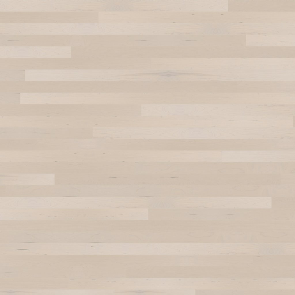Wickham Hardwood Hard Maple, Glacier - Solid 3/4 in. (19mm)