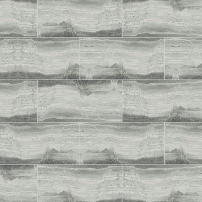 Qualis Ceramica Volcana Notte 12x24 - Alternating 1/2