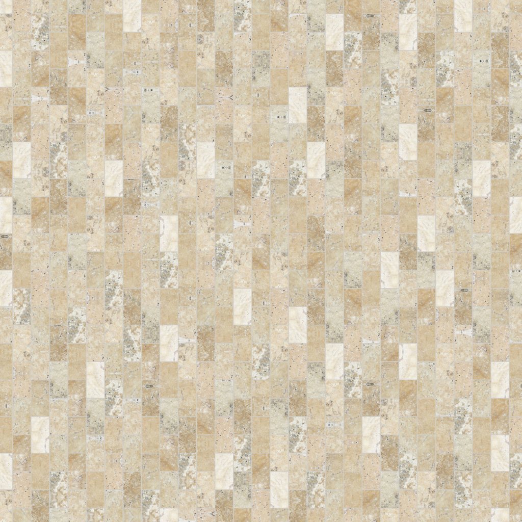 Qualis Ceramica Picasso 2x4 Brick Mosaic